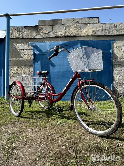 Трехколесный велосипед для взрослых