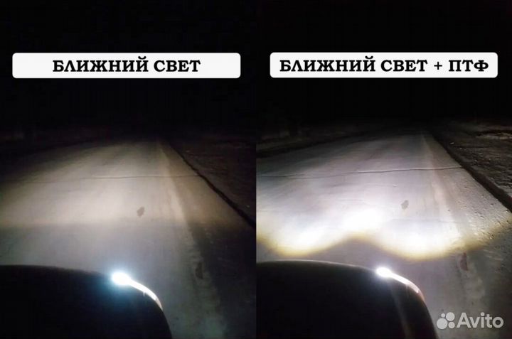 LED птф для Ford Fusion 2002-2012