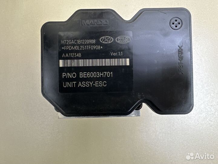 Блок ABS Hyundai Solaris 1