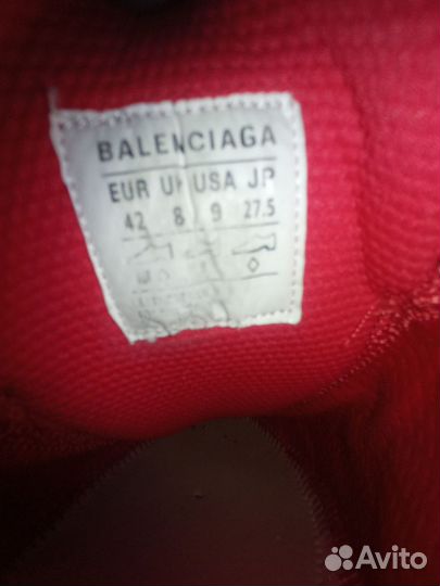 Balenciaga 3XL Red 42.5 (28.5)