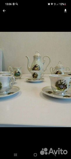 Сервиз кофейный Чехия