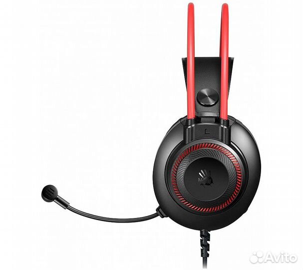 Компьютерная гарнитура A4Tech Bloody G200S, черный