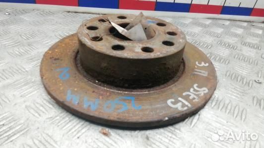 Диск тормозной задний skoda octavia A5 (SSE13LR01)