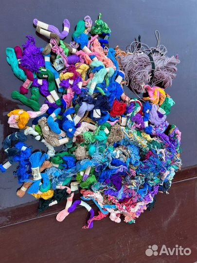 Нитки мулине винтаж СССР