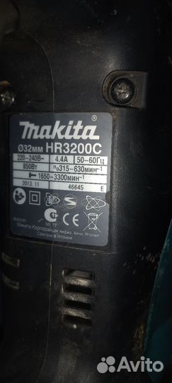 Отбойный молоток makita HR3200C