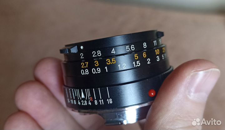 Объектив Minolta M-Rokkor 40 mm f/ 2.0