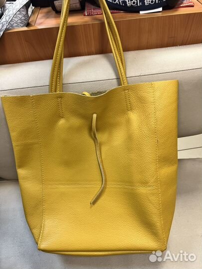 Сумка кожа привезена из Италии новая