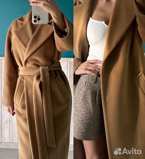 Женские пальто из шерсти, осень-зима