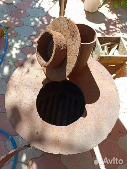 Печь буржуйка металл 10мм