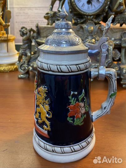 Кружка пивная керамическая. Голландия