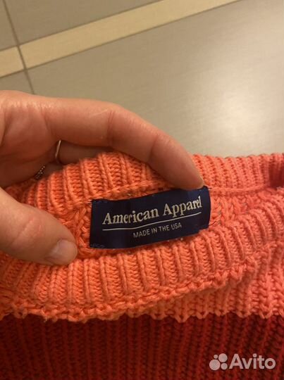 Свитер American Apparel сделано в США