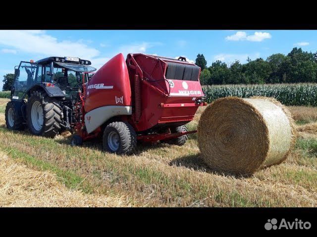 Сено в тюках