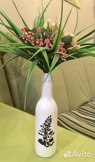 Бутылка декоративная