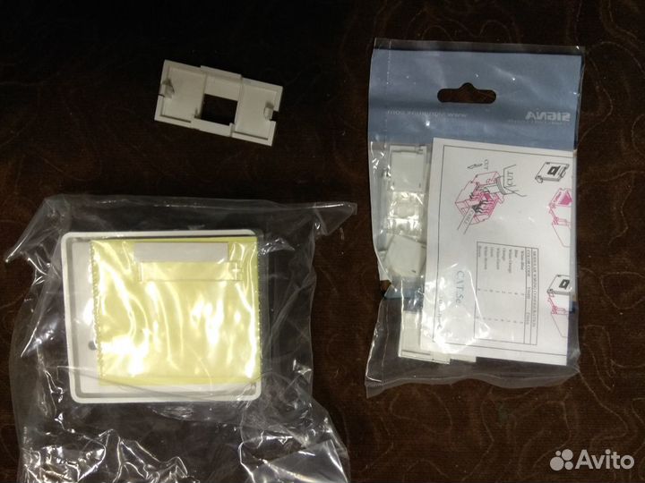 Интернет розетки LAN (RJ-45) CAT.5e