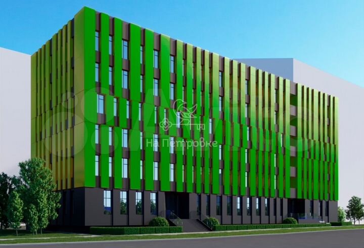 Апартаменты-студия, 20 м², 2/6 эт.