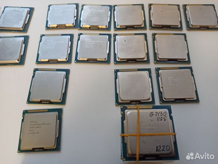 Процессоры 1155, 1150, 775 сокет