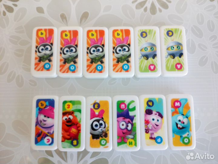 Домино Смешарики лента