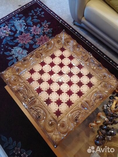 Шахматы резные ручной работы