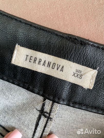 Юбка натуральная кожа