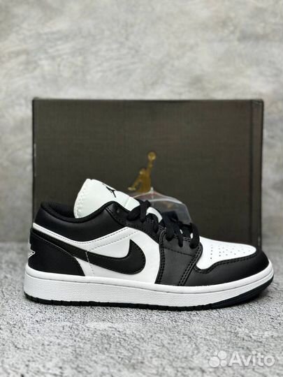 Кроссовки Nike Air Jordan 1 Low Black White