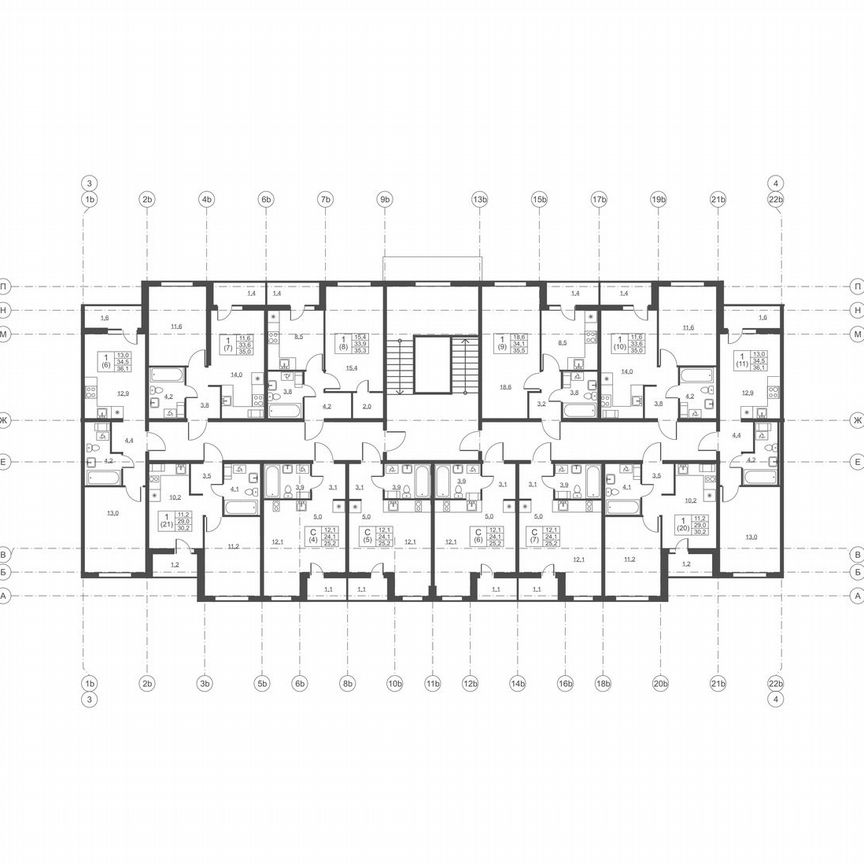 1-к. квартира, 35,5 м², 7/8 эт.