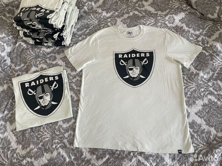 Футболка 47 brand Rаiders оригинал M,L,XL,XXL