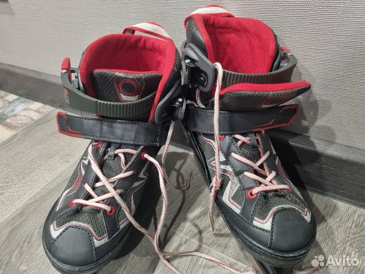 Коньки раздвижные р.32-35