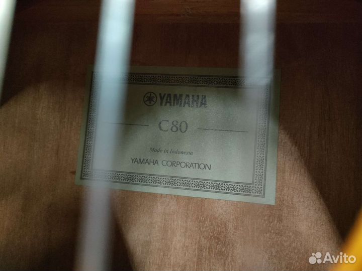 Классическая гитара Yamaha C80