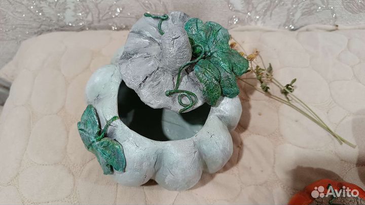 Шкатулка тыква, ручная работа. разные размеры