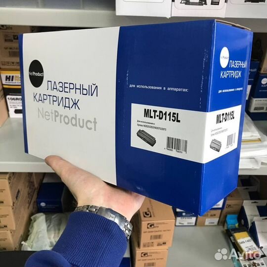 Картридж NetProduct (N-MLT-D115L) для Samsung