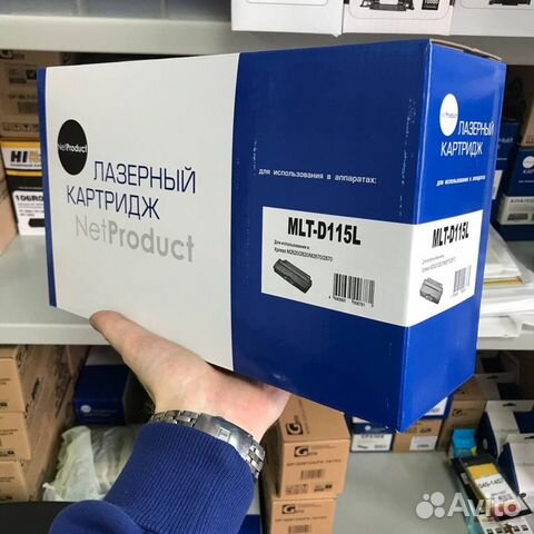 Картридж NetProduct (N-MLT-D115L) для Samsung