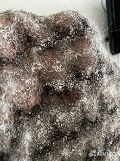 Оренбургский пуховый платок (шарф)