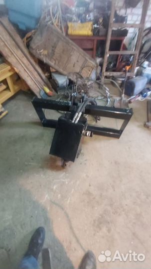 Гидробур шнек на 300мм удлинитель на минипогрузчик