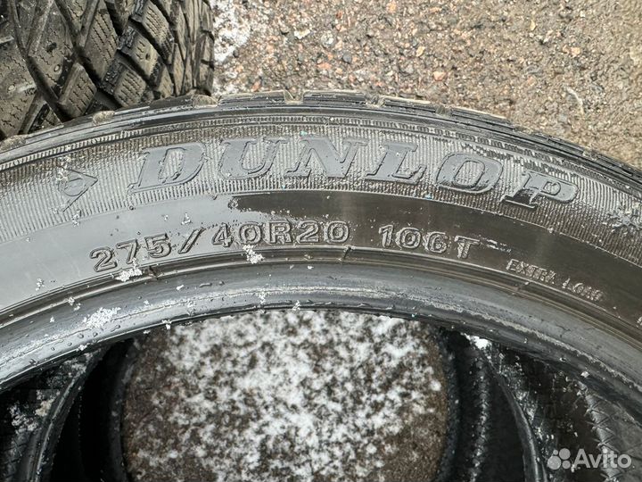 Dunlop Grandtrek Ice 02 275/40 R20 и 315/35 R20