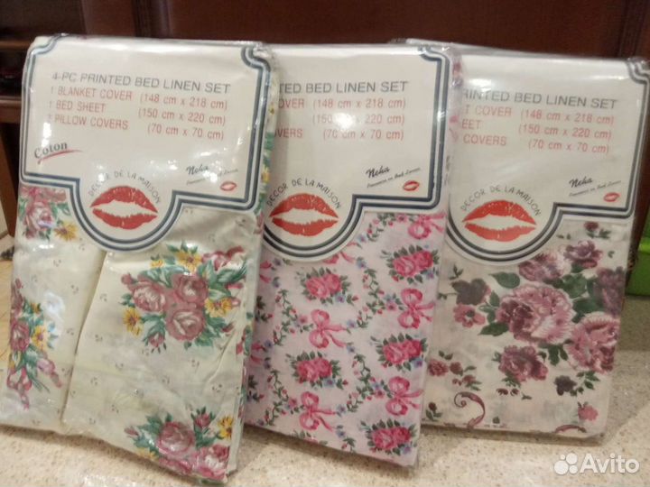 Новые комплекты постельного белья 100 Соттон