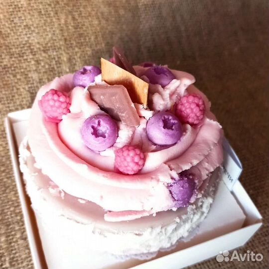 Свечи из натурального воска, свечи-пироженки