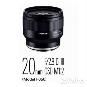 Tamron AF 20 f/2.8 Di III OSD M1:2 Sony E