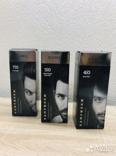 Мужская Краска для волос estel камуфляж