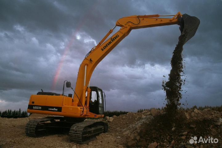 Гусеничный экскаватор Lonking CDM6225, 2024