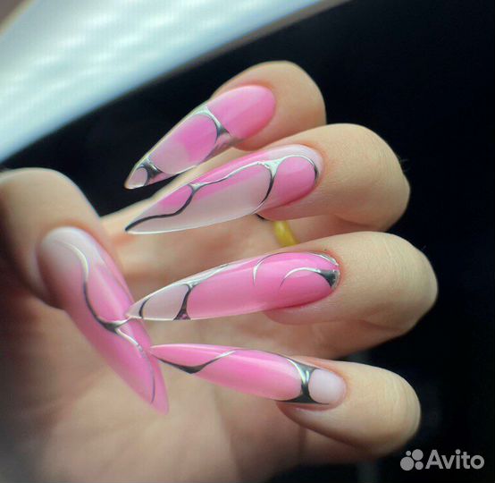 Наращивание ногтей, маникюр. фиксированная цена