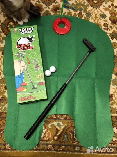 Гольф для туалета игра