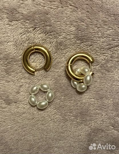 Стильные серьги