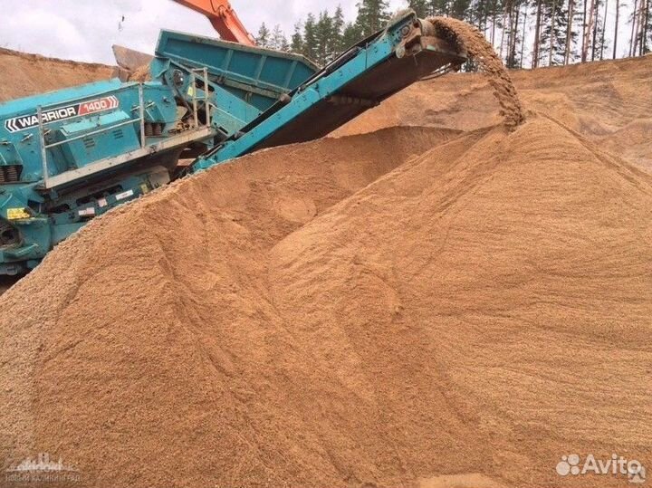 Песок карьерный доставлю оптом