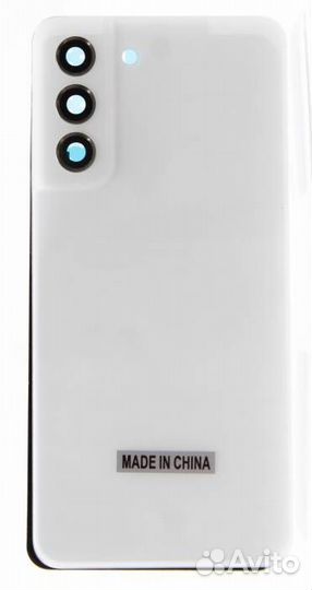 Задняя крышка для Samsung G990B (S21 FE) Белая (Со