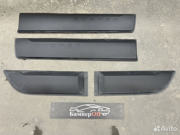 Молдинги двери Renault Duster II 2021-2025