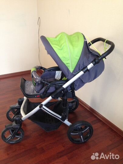 Коляска детская трансформер Bebetto 2 короба