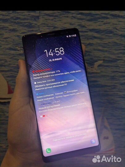 Телефон samsung note 8
