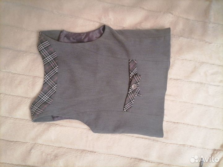 Жилетка для девочки школьная 134 140