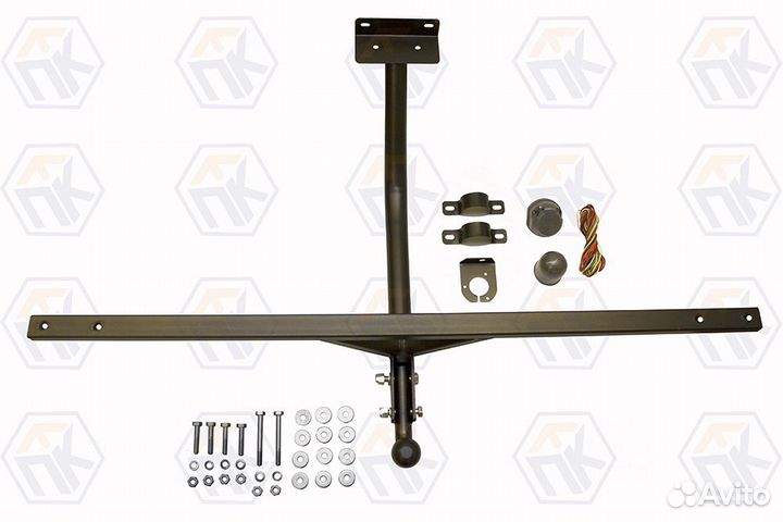 Фаркоп на Ниву 2121,21214,со съмным шаром.Новый