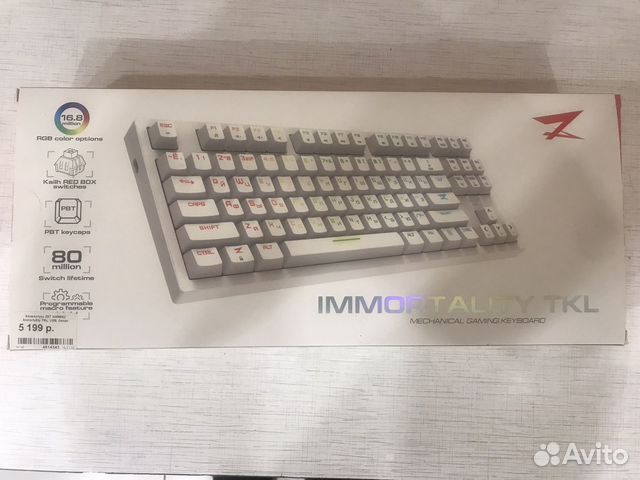 Zet gaming immortality tkl купить в Смоленске | Электроника | Авито